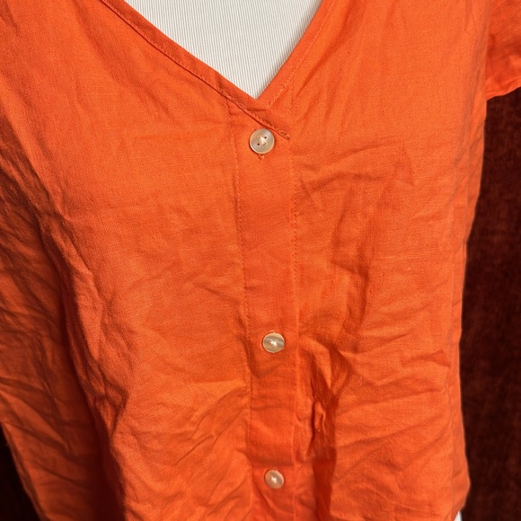 Gap linen top size L - Picture 3 of 5